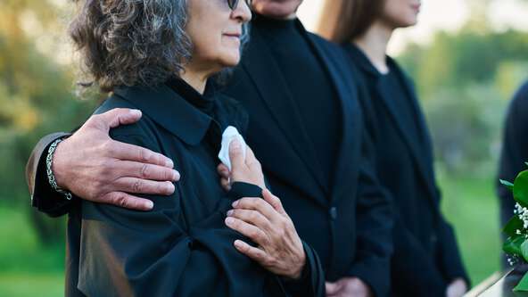 Don’t want to cry at a funeral? Here are tips for managing your emotions without unhealthy bottling up your grief.