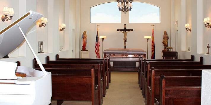 Desert Lawn Mohave chapel