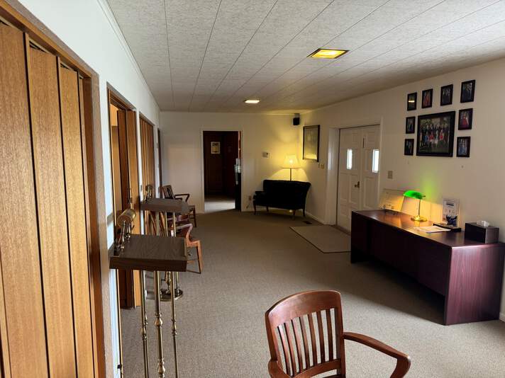 Flahiff Funeral Chapel in Homedale, interior
