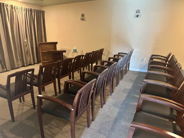 Mohave Memorial Funeral interior