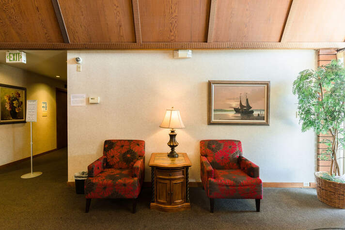 Healey Mortuary, interior