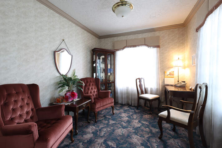 Photo of funeral home interior