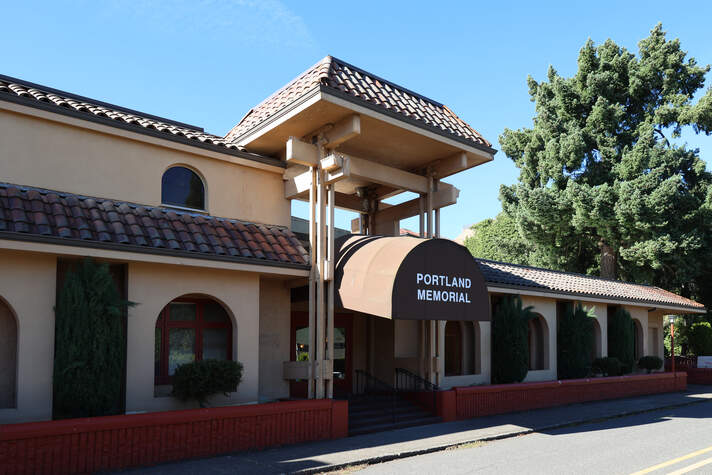 Photo of Wilhelm's Portland Memorial Funeral Home in Oregon, exterior