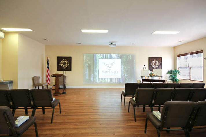 Simplicity Lowcountry Cremation North Charleston, chapel