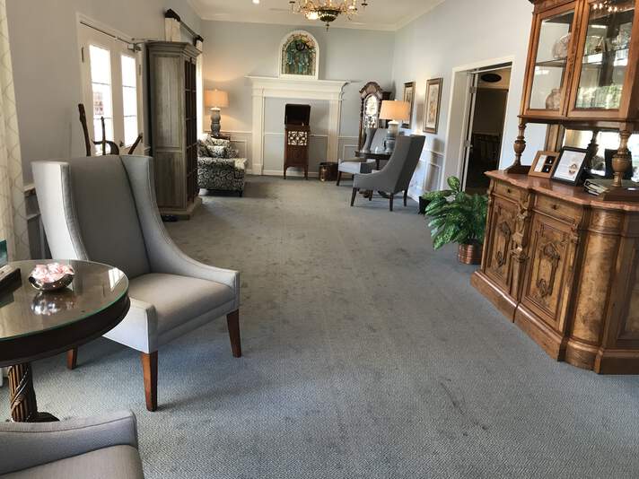 Farley Funeral Home, interior