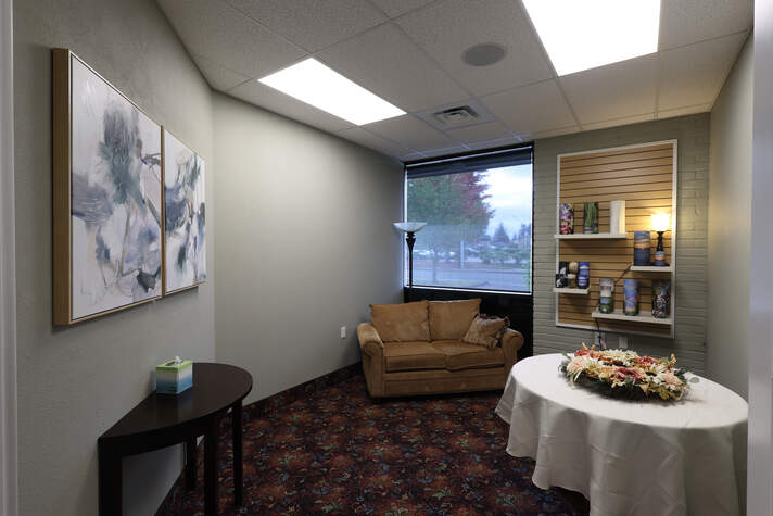 Photo of funeral home interior