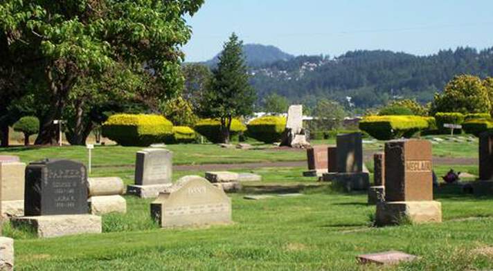 West Lawn Memorial Park Cemetery Grounds