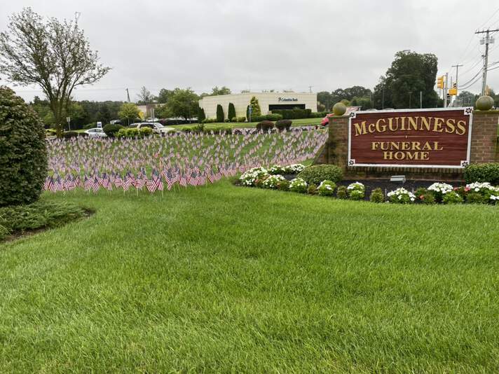 McGuinness Funeral Home Sewell, signage