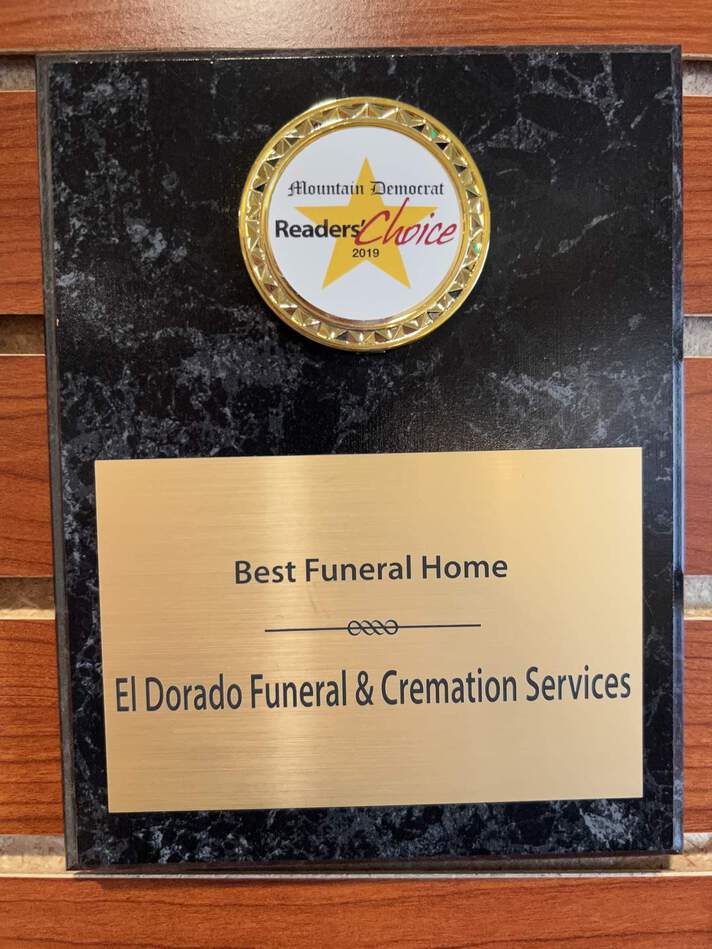 El Dorado Funeral Placerville, interior