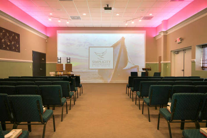 Simplicity Lowcountry Cremation Ladson, interior