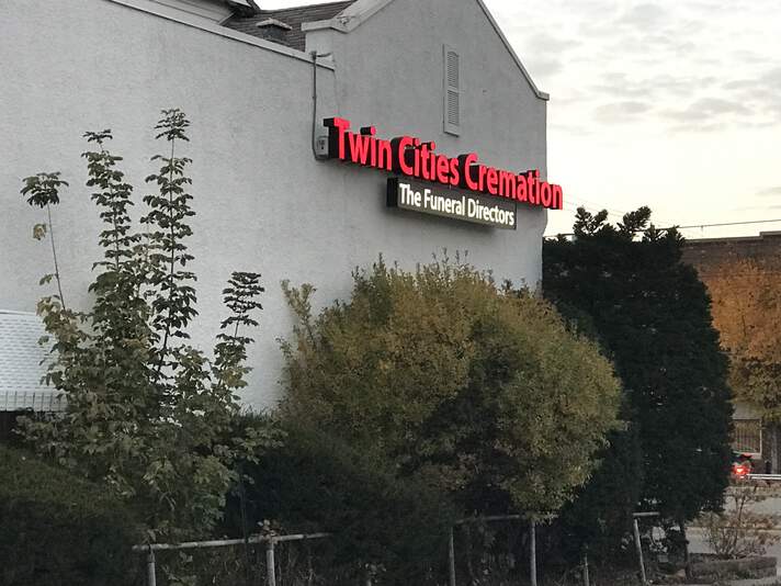 Twin Cities Cremation, exterior