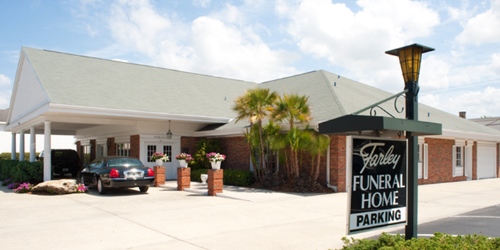 Farley Funeral Home, exterior