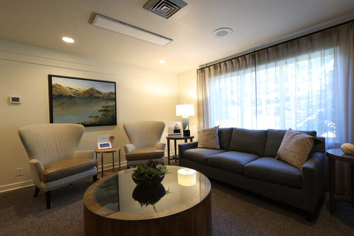 Photo of funeral home interior