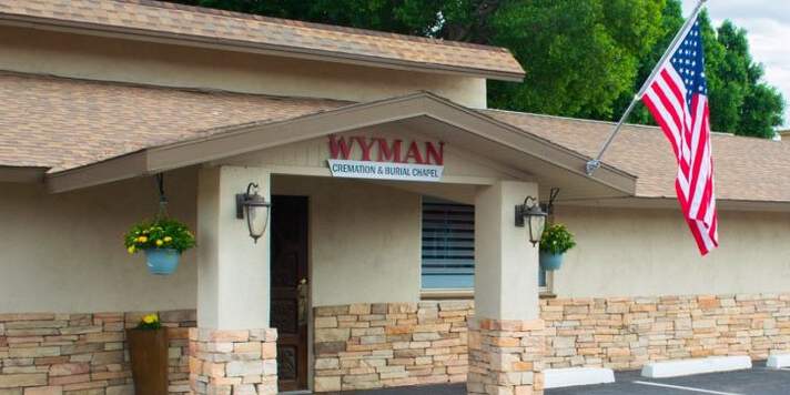 Wyman Funeral Home, exterior
