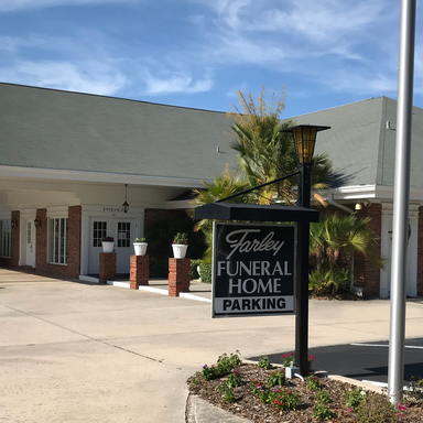 Farley Funeral Home, exterior