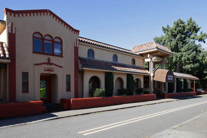 Photo of Wilhelm's Portland Memorial Funeral Home in Oregon, exterior