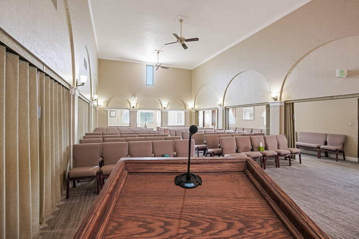 Lienkaemper Funeral Chapel Ontario interior