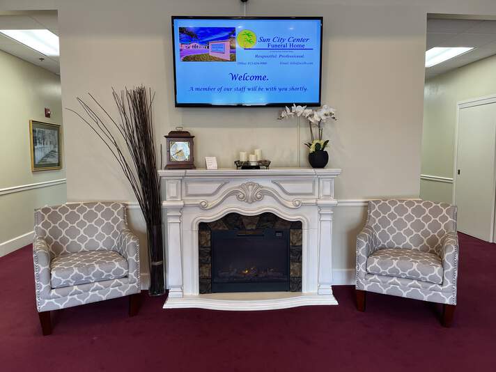 Sun City Center Funeral Home, interior