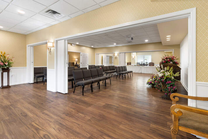 Island Funeral Home, chapel