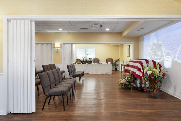Island Funeral Home, chapel