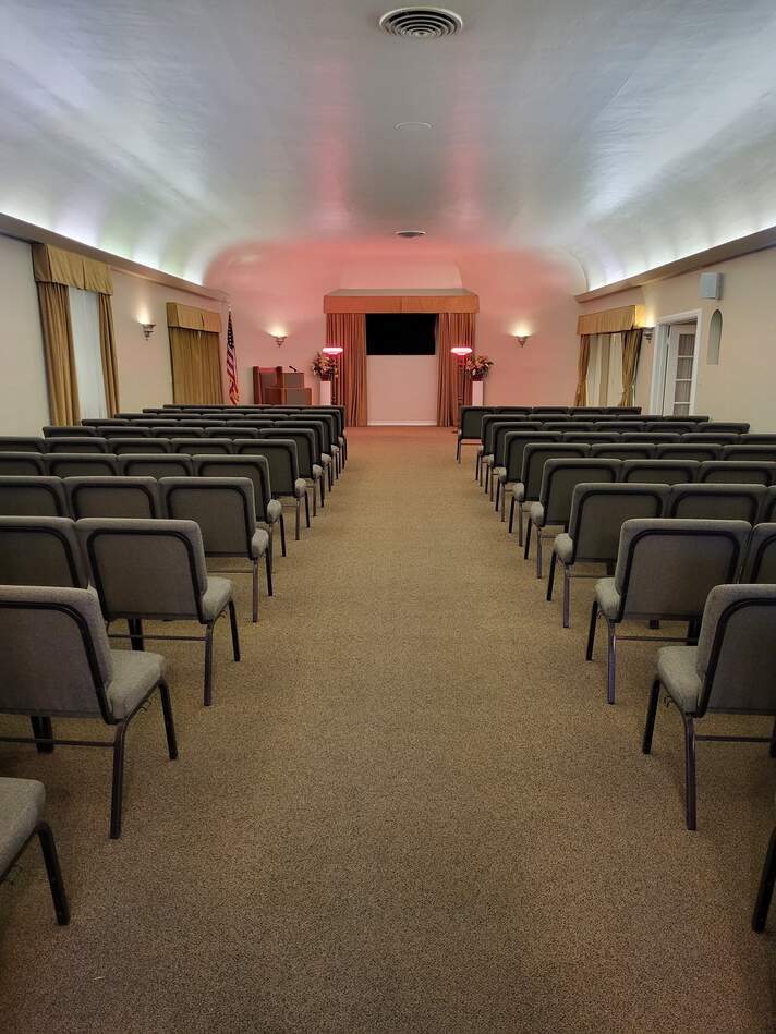 Ullrey Memorial Chapel interior