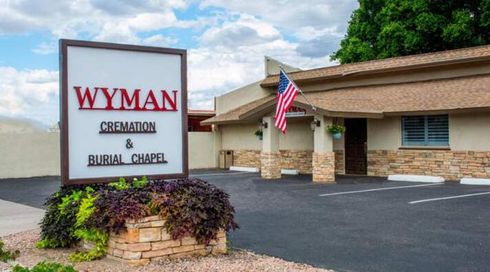 Wyman Funeral Home, exterior