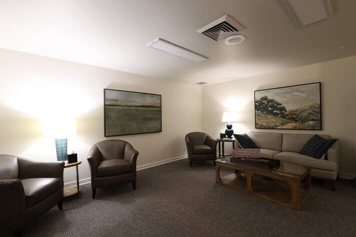 Photo of funeral home interior