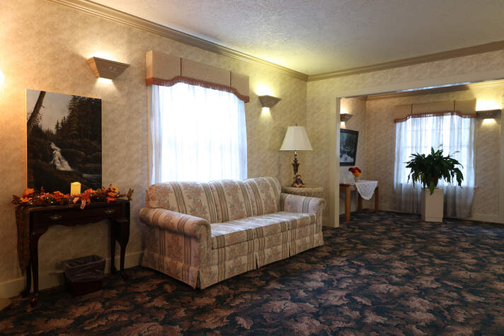 Photo of funeral home interior