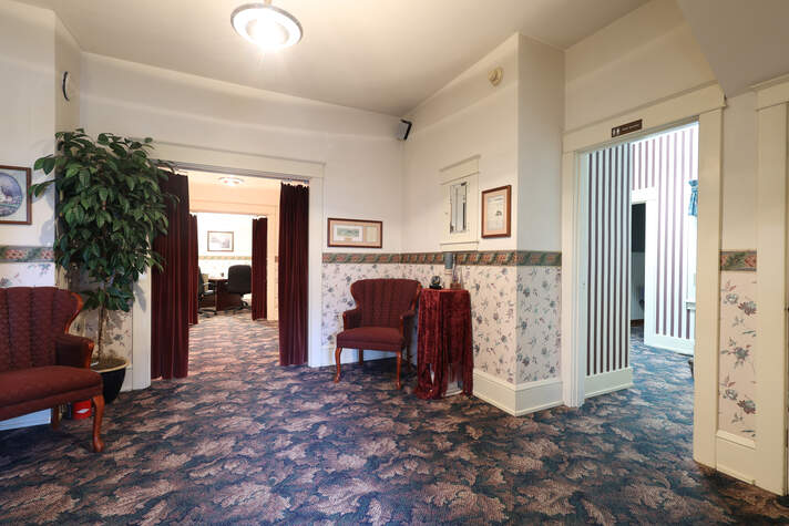 Photo of funeral home interior