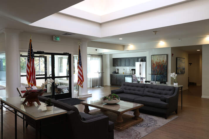 Photo of funeral home interior