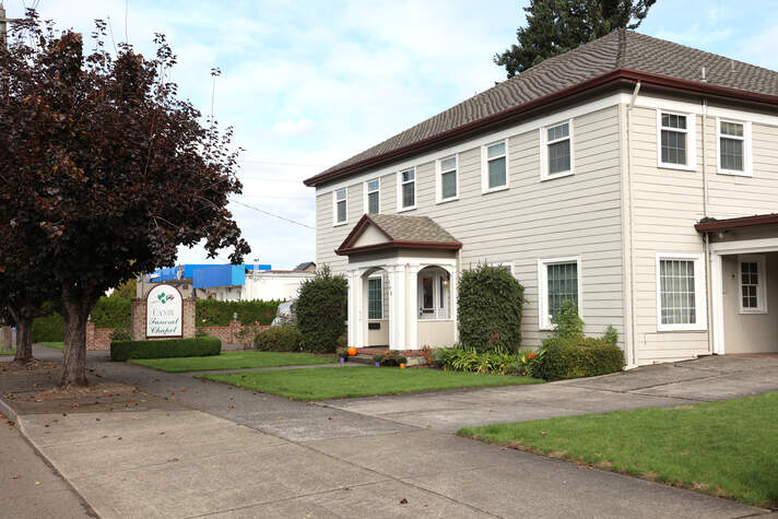 Photo of Canby Funeral Chapel in Canby, Oregon, exterior