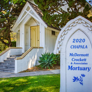 McDermott-Crockett & Associates Mortuary, exterior