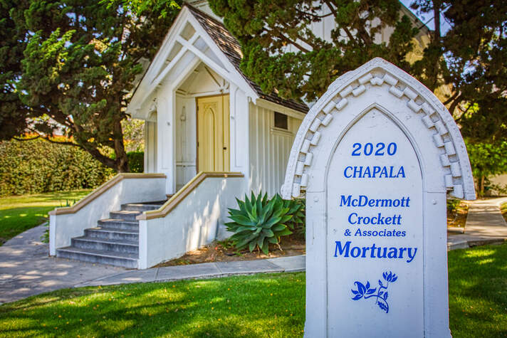 McDermott-Crockett & Associates Mortuary, exterior