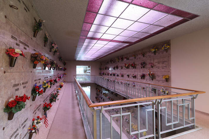 Photo of mausoleum interior