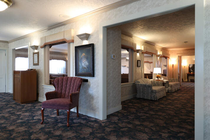 Photo of funeral home interior