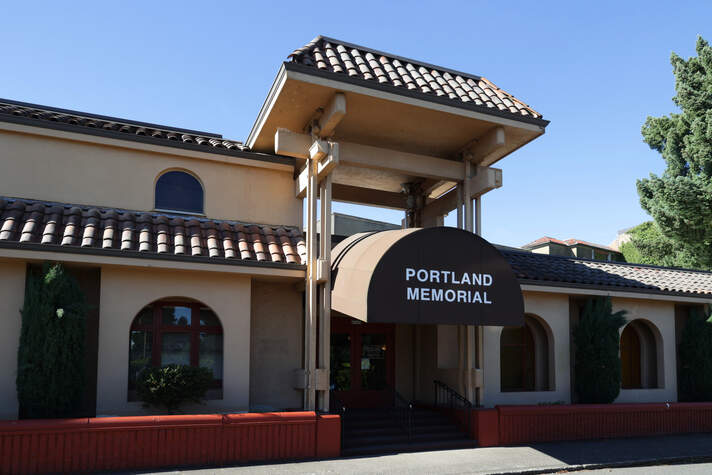 Photo of Wilhelm's Portland Memorial Funeral Home in Oregon, exterior