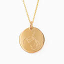 Sweet Angel Baby Memorial Necklace image number 1