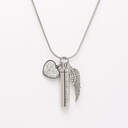 Eternal Love Angel Wing Memorial Pendant image number 4