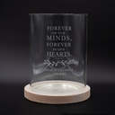 Personalized Memories Hurricane Memorial Lamp image number 4