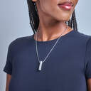 Crystal Reflections Cremation Necklace image number 4