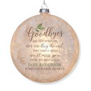 Frosted Serenity Memorial Ornament image number 1