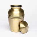 Eternal Bands Memorial Urn: Brass image number 2