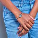 Eternity Heart Cremation Bangle image number 5