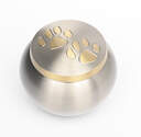 Golden Pawprint Urn image number 7