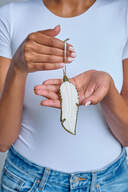 Memorial Feather Ornament image number 3