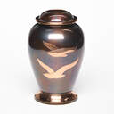 Copper & Brass Cremation Urn image number 1