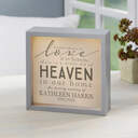 Gentle Glow Memorial Shadow Box - Small Grey image number 2