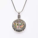 Celestial Circle Cremation Necklace image number 3