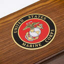 Veteran's Rest Rosewood Cremation Urn - Marine Corps image number 11