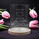Personalized Memories Hurricane Memorial Lamp image number 3